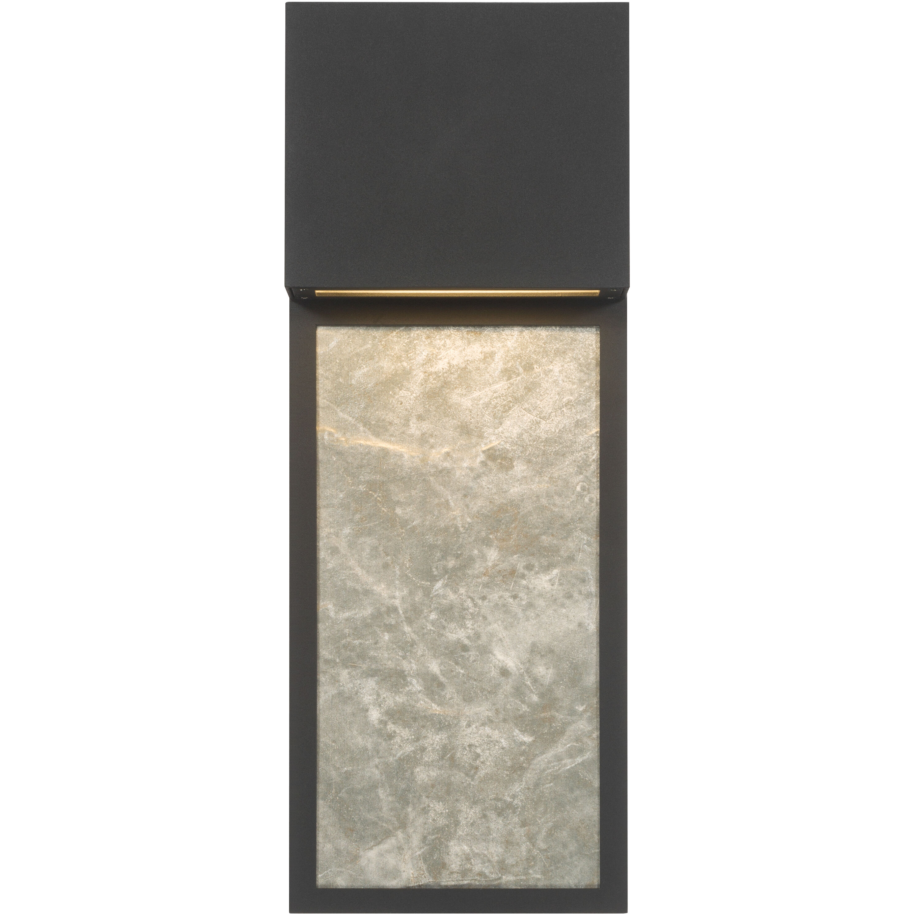 Norrin LED 16 inch Sand Coal Black Outdoor Wall Sconce