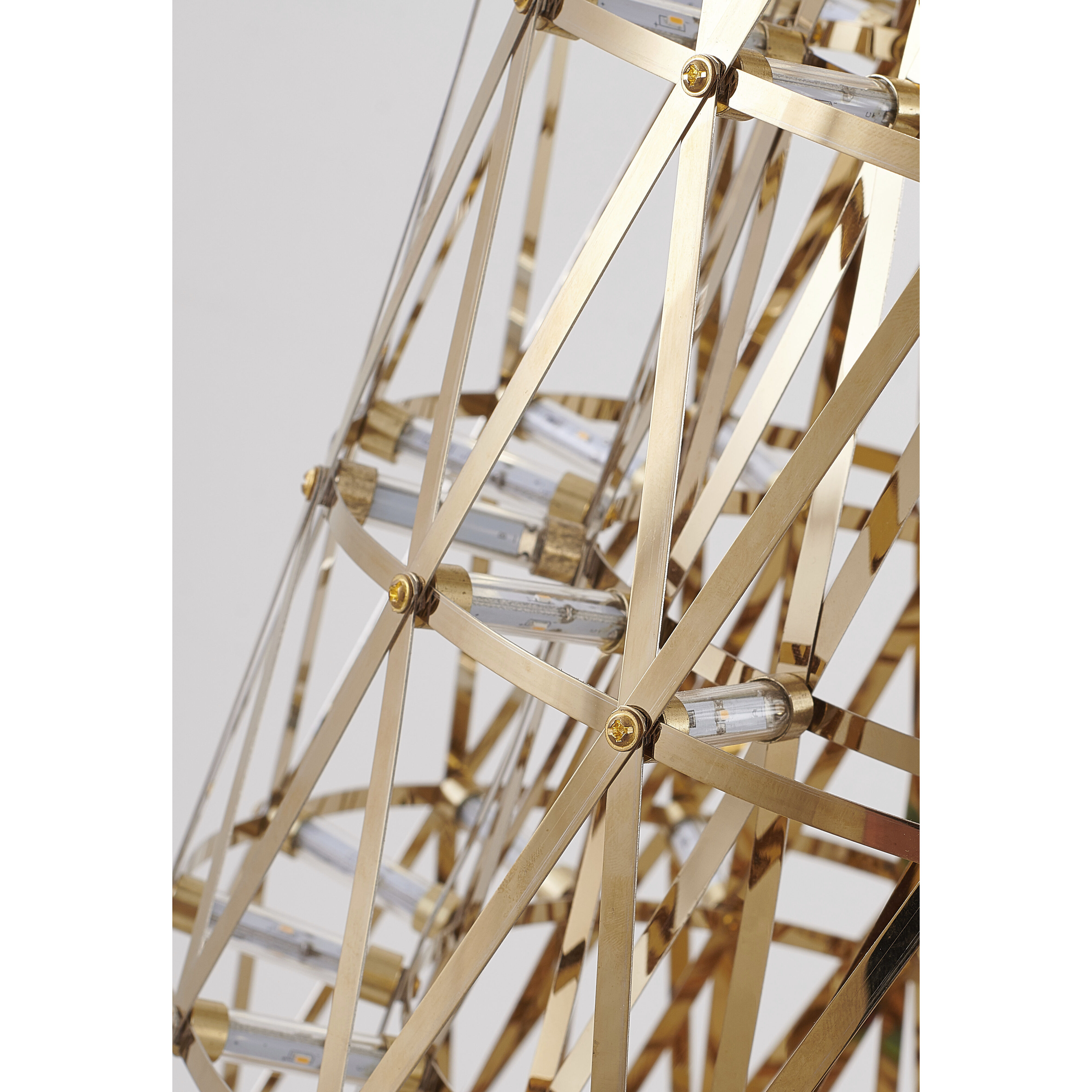 Canada 63 inch 0.30 watt Gold Floor Lamp Portable Light