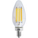 Lumos LED Candelabra 8.00 watt 2700K LED Filament