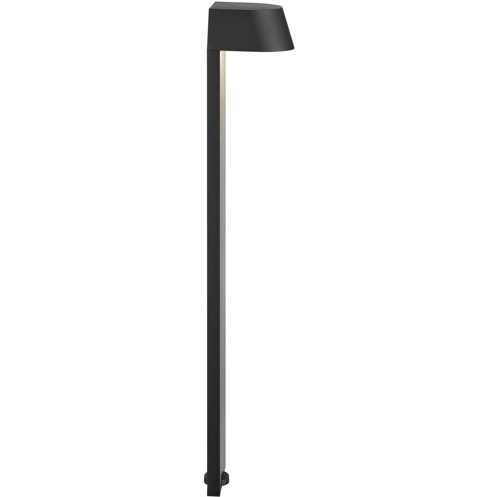 Independence 12 AC/DC 2.75 watt Textured Black Flared Top Path Light in 2700K