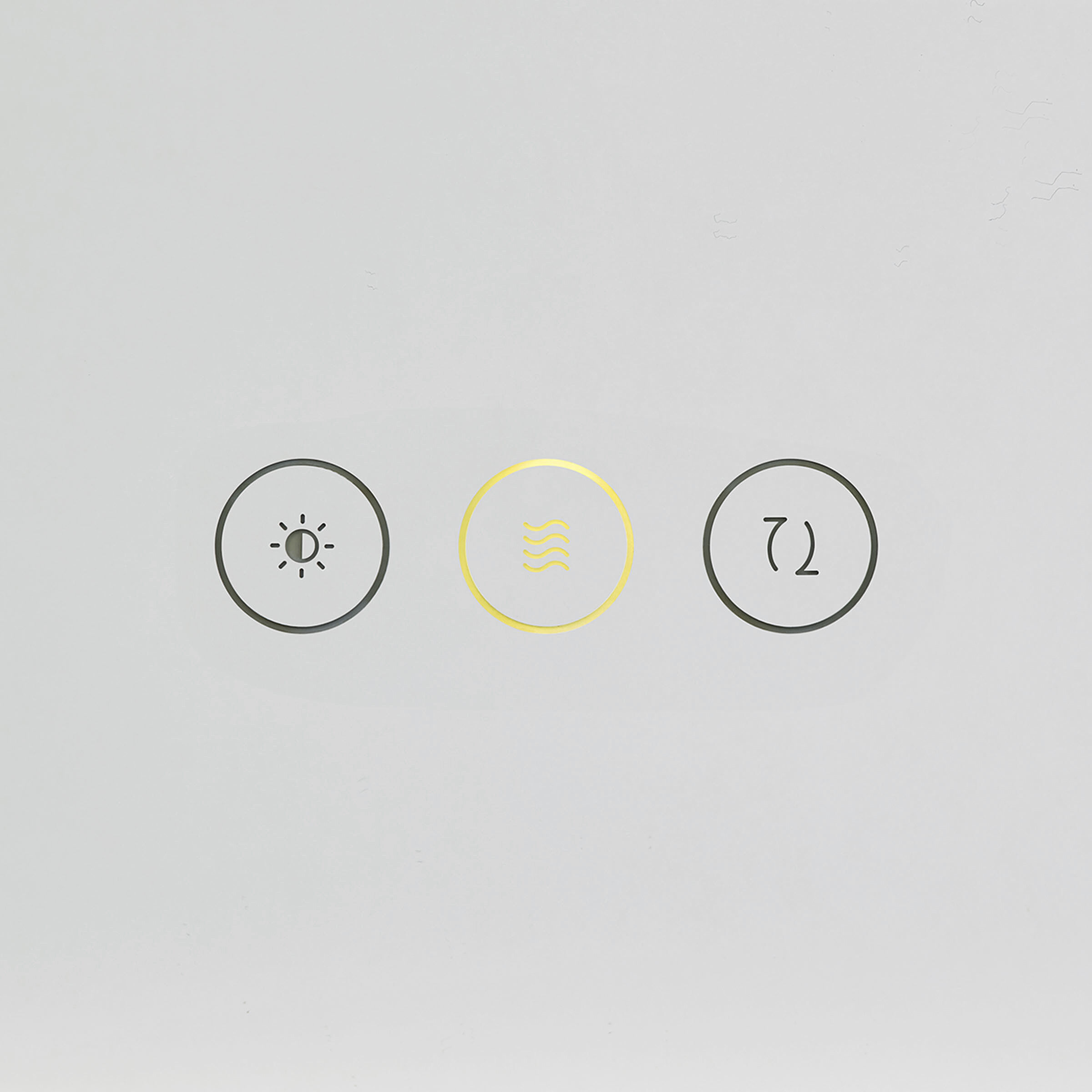 Mera 36 X 30 inch Might Bright White LED Wall Mirror