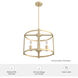 Astwood 4 Light 18 inch Alturas Gold Chandelier Ceiling Light