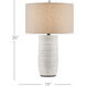 Innkeeper 30 inch 150 watt White Table Lamp Portable Light