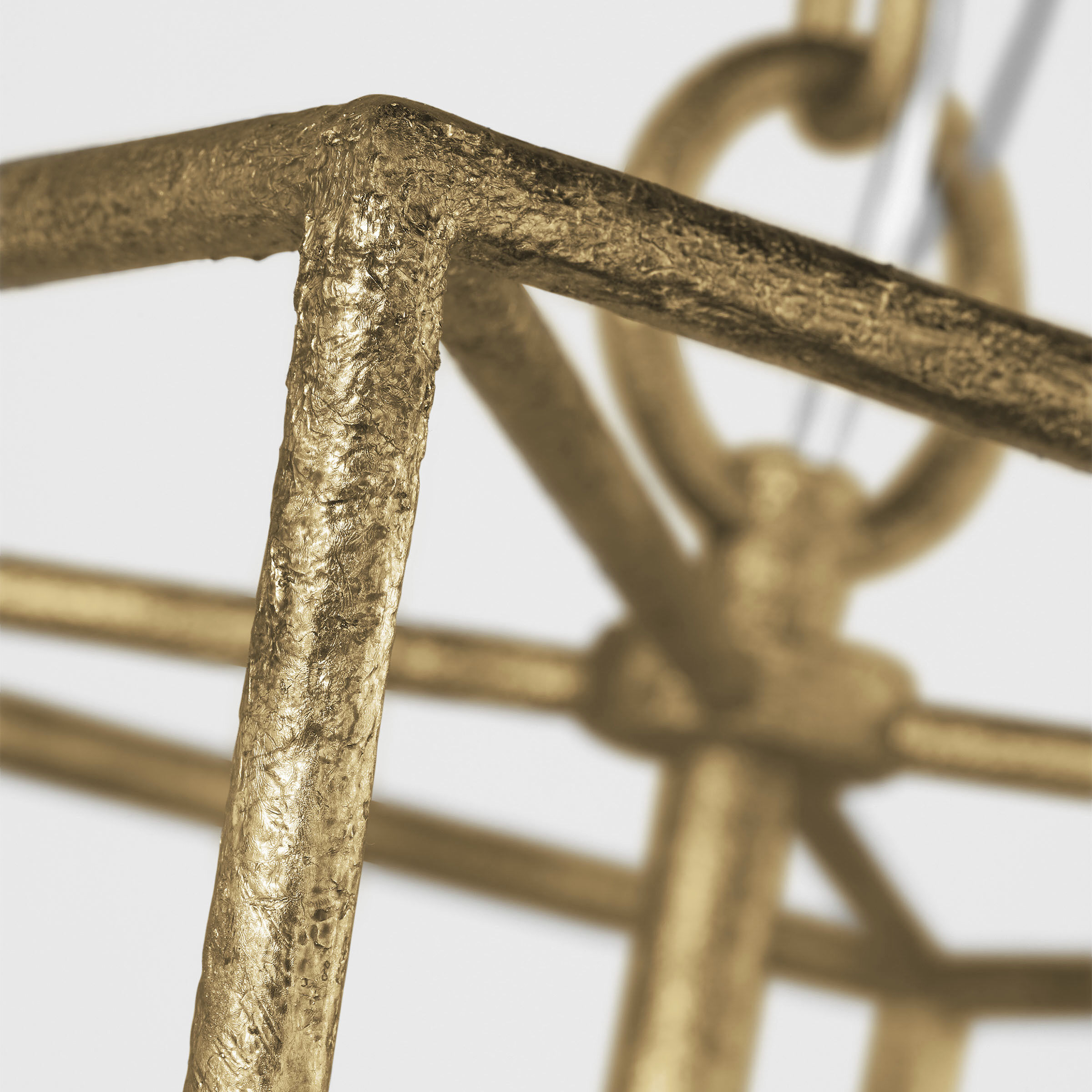 ED Ellen DeGeneres Viota 3 Light 12 inch Casted Gild Pendant Ceiling Light