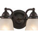 Standford LED 26 inch Oil Burnished Bronze Bathroom Light Wall Light