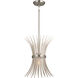 Homestead Baile 1 Light 13 inch Brushed Nickel Pendant Ceiling Light, Baile