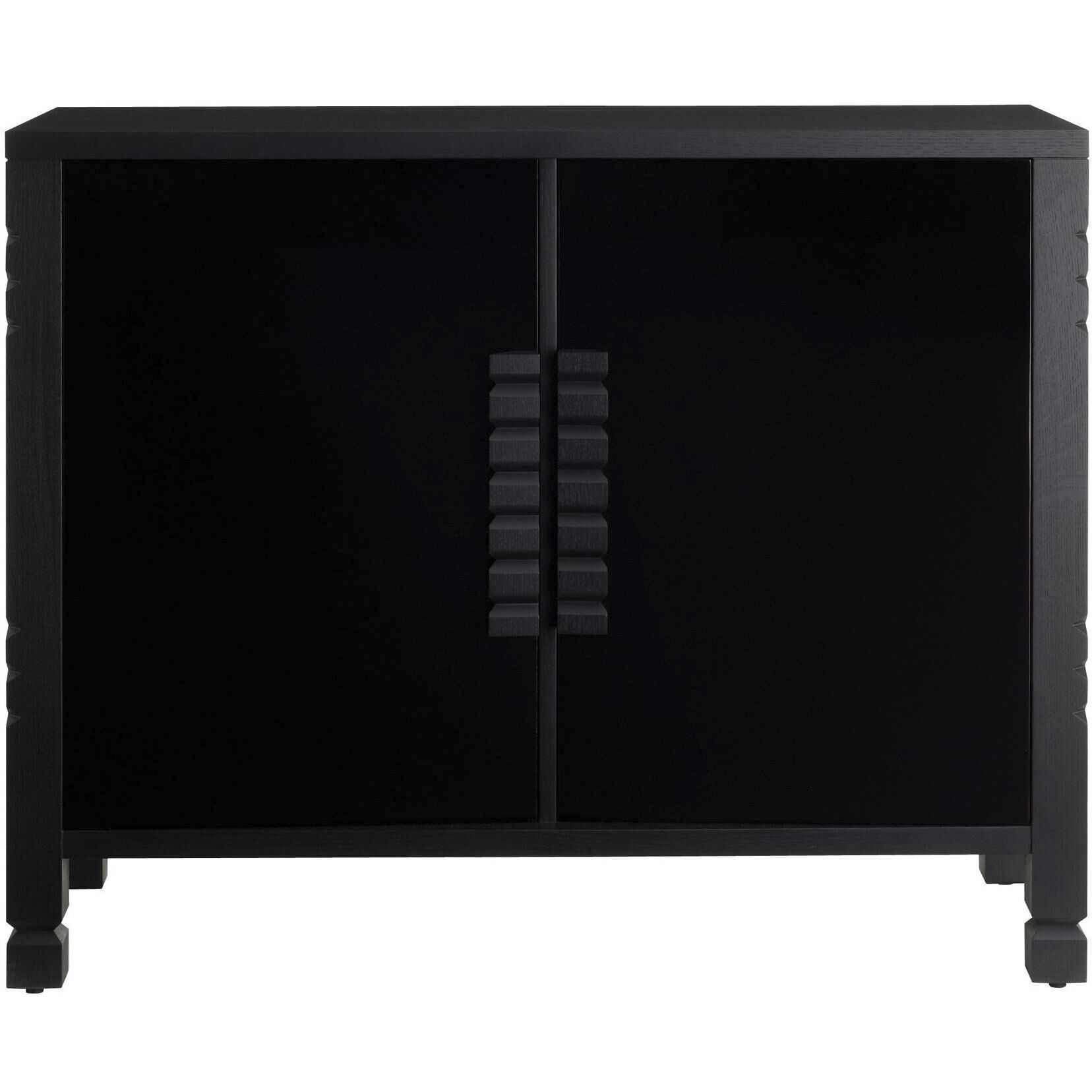 Jericho Black and Ebony Cabinet