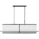 Thom Filicia Dresden 5 Light 55 inch Aged Iron Linear Chandelier Ceiling Light