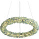 Ziva Corallo 21.63 inch 50.00 watt Turquoise Chandelier Ceiling Light