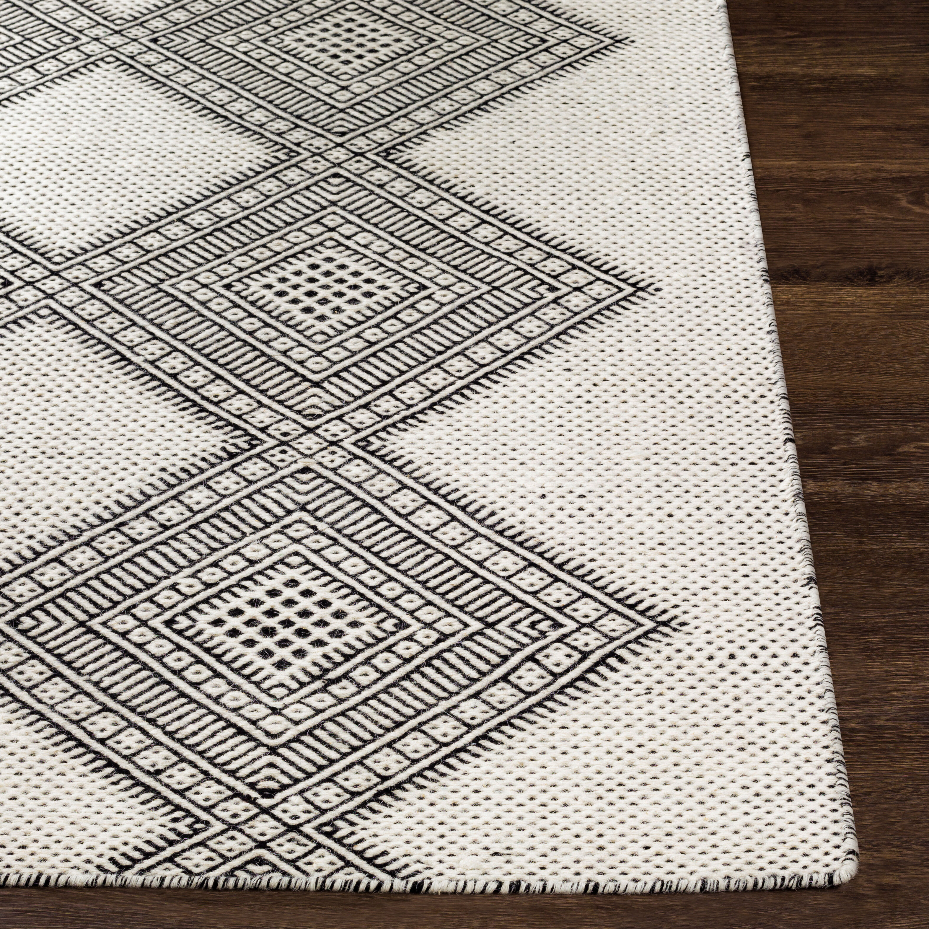 Mardin 108 X 72 inch Light Grey Rug in 6 X 9, Rectangle