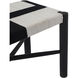 Plex 16 inch Black and Black & White Stool