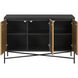 Parker 48 inch Black/Walnut/White Ashe/Cherry/Black Oak Credenza
