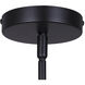 Kristella 1 Light 4.75 inch Black Pendant Ceiling Light
