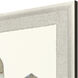 Neutral Turtle Brown and Beige and Blue and Neutral Framed Art