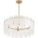 Oldmill 5 Light 25 inch Legacy Brass Pendant Ceiling Light