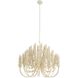 Kaia 6 Light 39 inch White Chandelier Ceiling Light