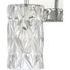 Forma de Crystal Vanity Light Wall Light