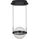 Arvada LED 8.75 inch Matte Black Pendant Ceiling Light