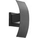 Curvo Wall Sconce Wall Light in Noir