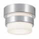 Miami LED 5.13 inch Polished Chrome Flush Mount Ceiling Light