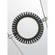 Sean Lavin K-Corum Satin Nickel Low-Voltage Track Head Ceiling Light, Integrated LED