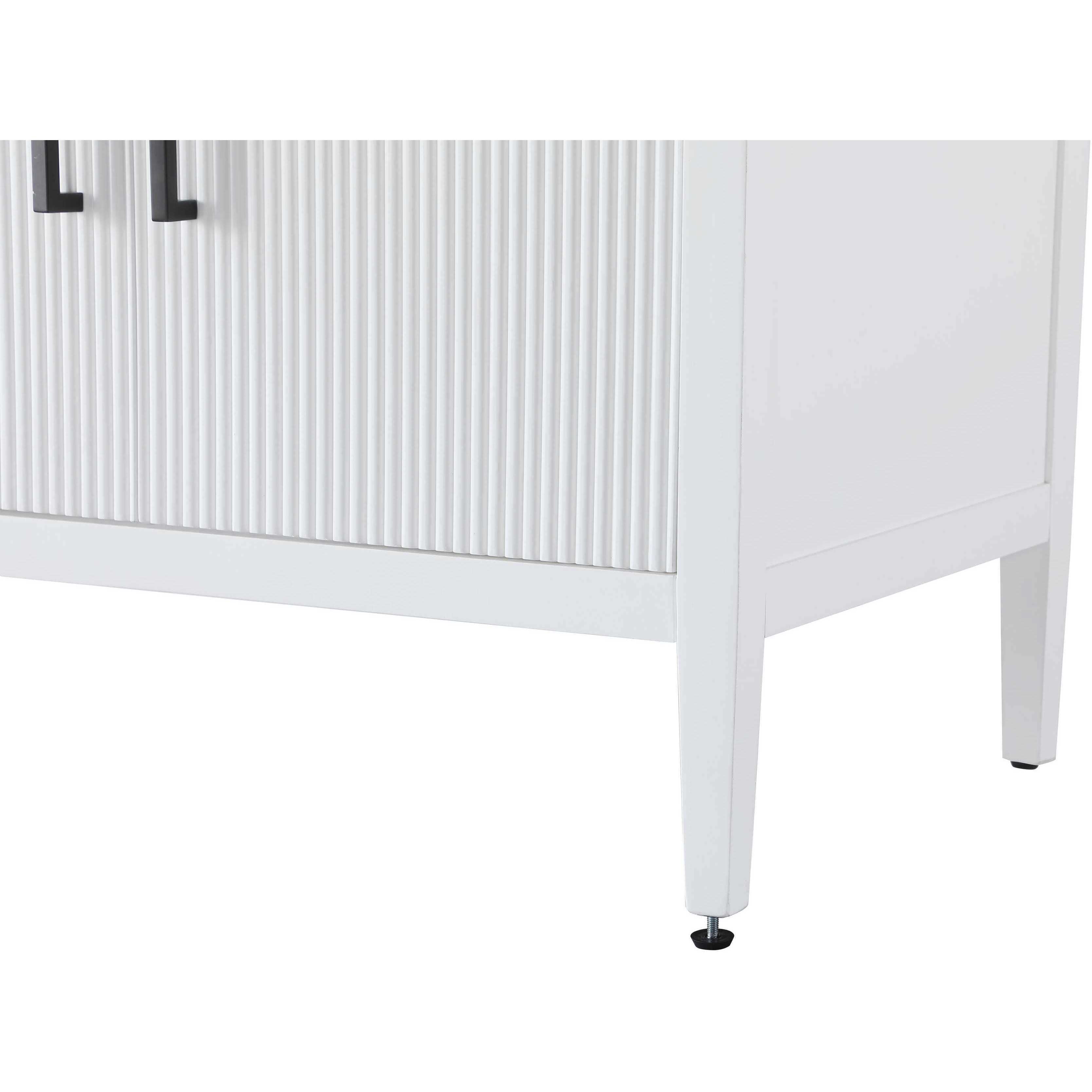 Blakely 84 X 34 inch White Bathroom Vanity Cabinet