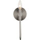 Foundry 1 Light 5.71 inch Brushed Nickel Wall Sconce Wall Light