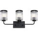 Aspen LED 24 inch Matte Black Vanity Wall Light
