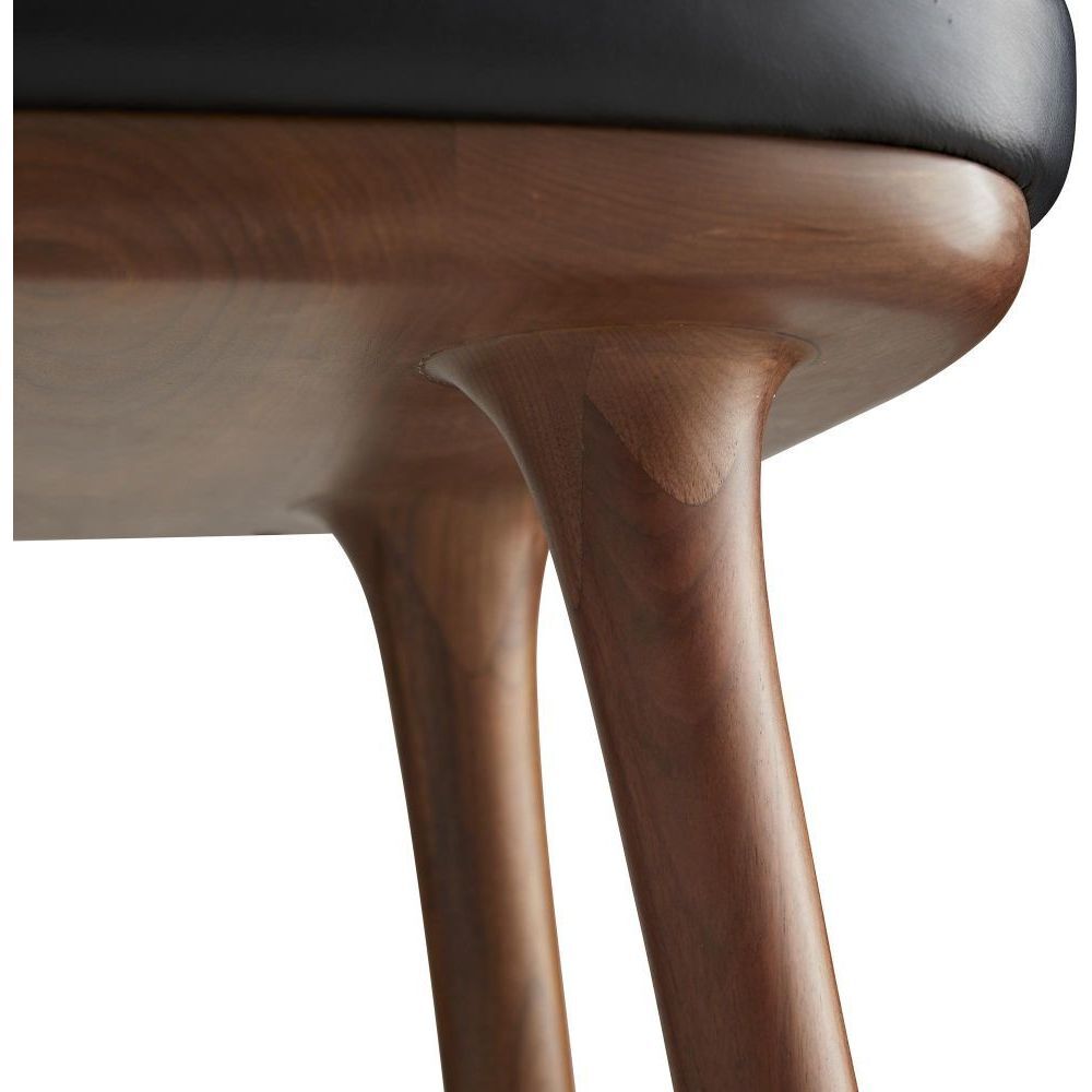 Walsh 29 inch Black Counter Stool
