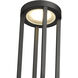 Leland LED 118.25 inch Sand Black Outdoor Post Mounted Fixture