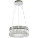 Canada LED 16 inch Chrome Chandelier Ceiling Light