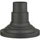 Allison 6.5 inch Textured Black Pier Mount Adapter