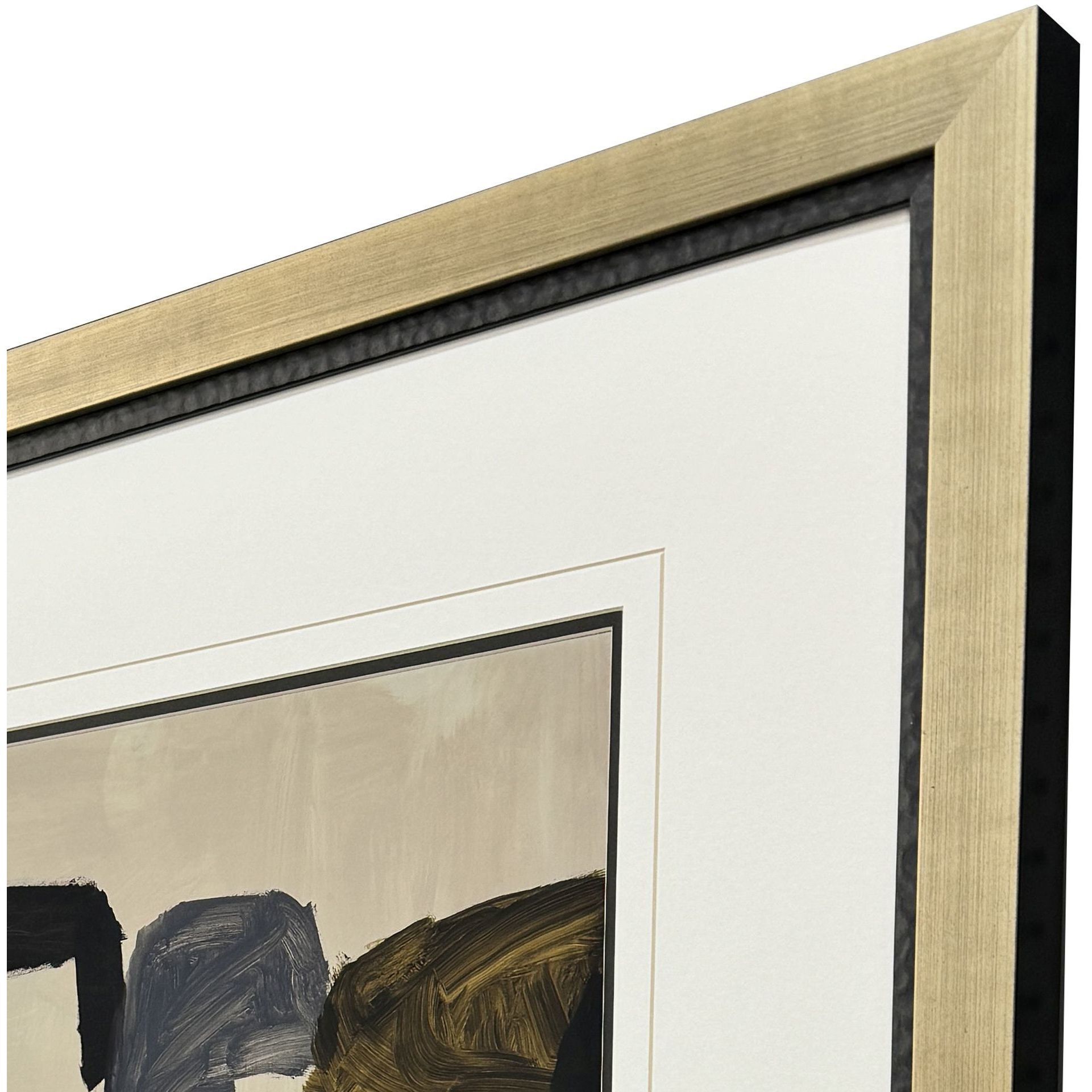 Mot Juste Saura Blue and Green and Neutral and Turquoise Framed Art