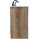 Soma 72 X 19 X 34 inch Natural Oak Vanity Sink Set