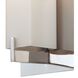 Moderno Sconce Wall Light in Satin Nickel