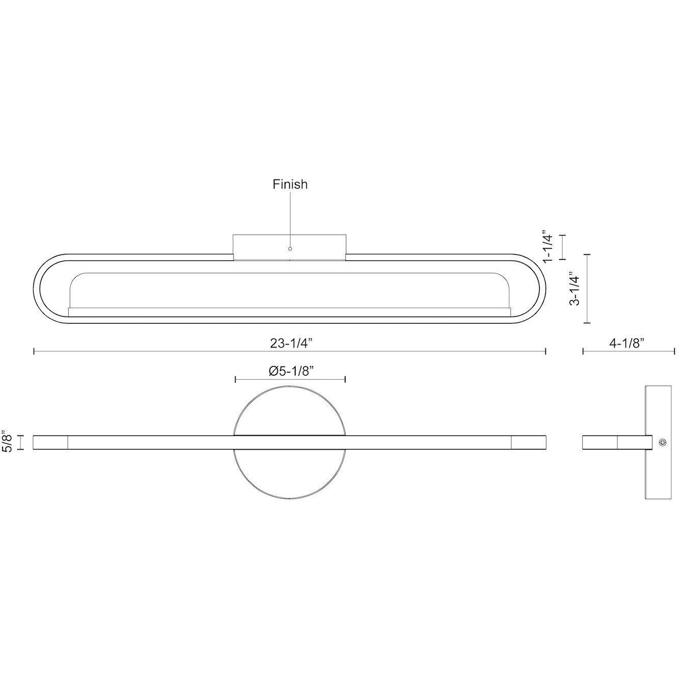 Marlon Bath Vanity Light Wall Light in Chrome