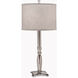 Signature 25 inch 150 watt Polished Nickel Buffet Table Lamp Portable Light