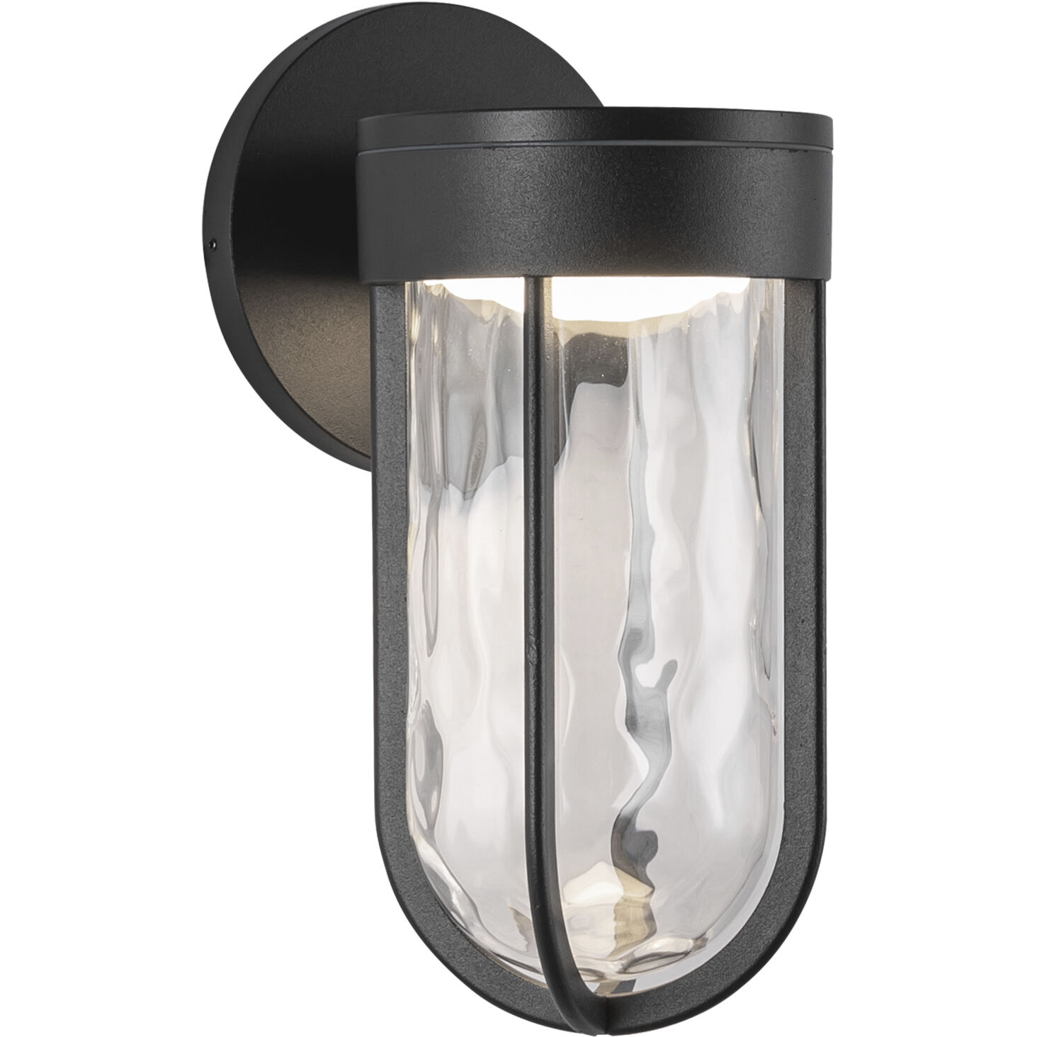 Davy LED 10.75 inch Black Exterior Wall Sconce