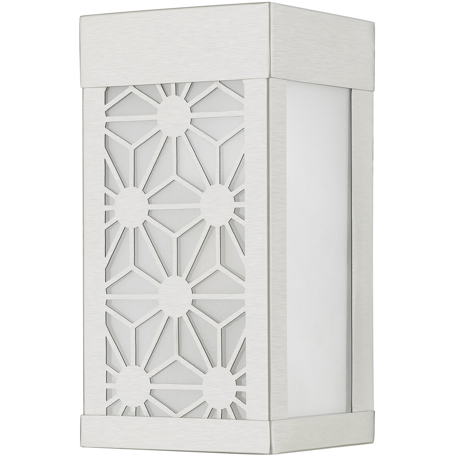 Berkeley 1 Light 9 inch Brushed Nickel Outdoor Small Sconce, Small