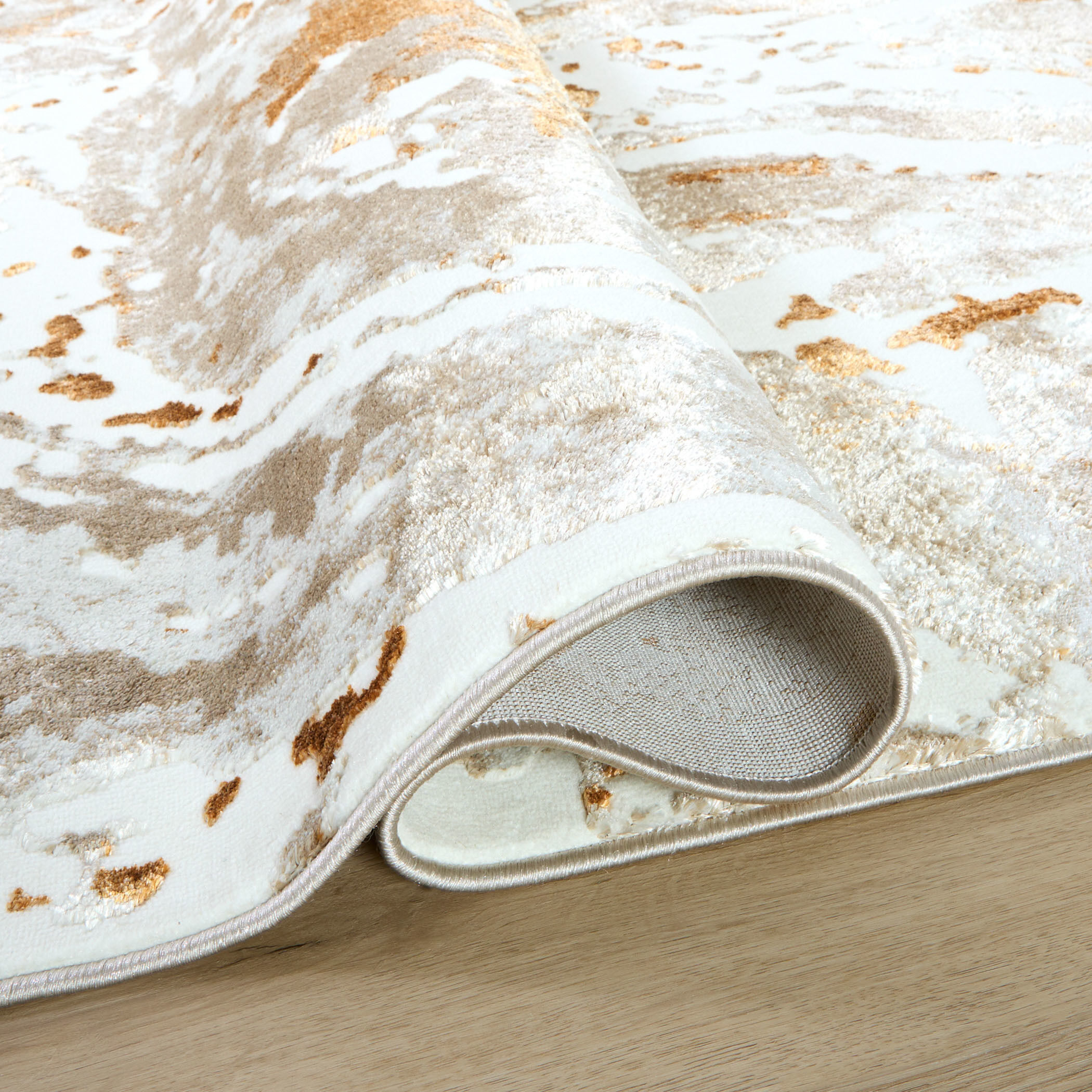 Melet 130 X 94 inch Mineral Tones Rug in 8 x 11