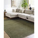 Epic 120 X 96 inch Nickel / Sage / Moss Brown Handmade Rug in 8 x 10