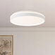 Beanie 19 inch White Flush Mount Ceiling Light