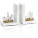 Crystalline 11 X 8 inch Bookends, Set of 2
