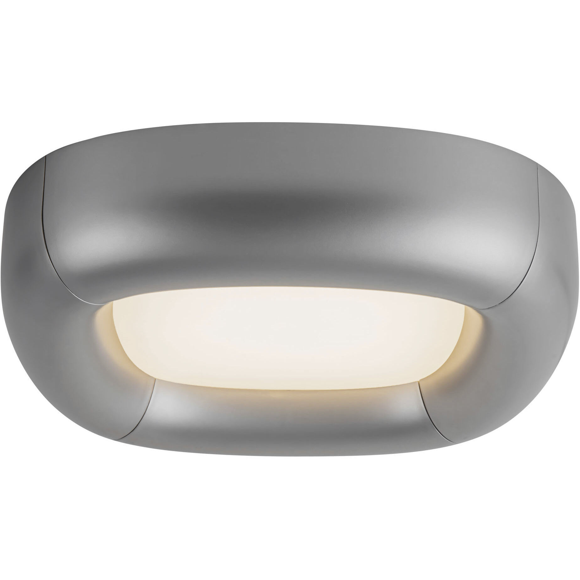 Folio 14.5 inch Space Gray Flush Mount Ceiling Light