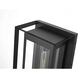 Etting 1 Light 16 inch Black Outdoor Wall Sconce