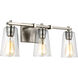 Sean Lavin Mercer 3 Light 21.5 inch Satin Nickel Vanity Light Wall Light