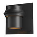Twilight 1 Light 7.1 inch Coastal Black Outdoor Sconce, Small