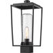 Sheridan 1 Light 17.25 inch Black Outdoor Post Mount Fixture