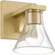 Gilford 1 Light 7.25 inch Champagne Gold Vanity Light Wall Light