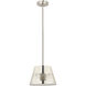 Maddox 1 Light 12 inch Polished Nickel Pendant Ceiling Light